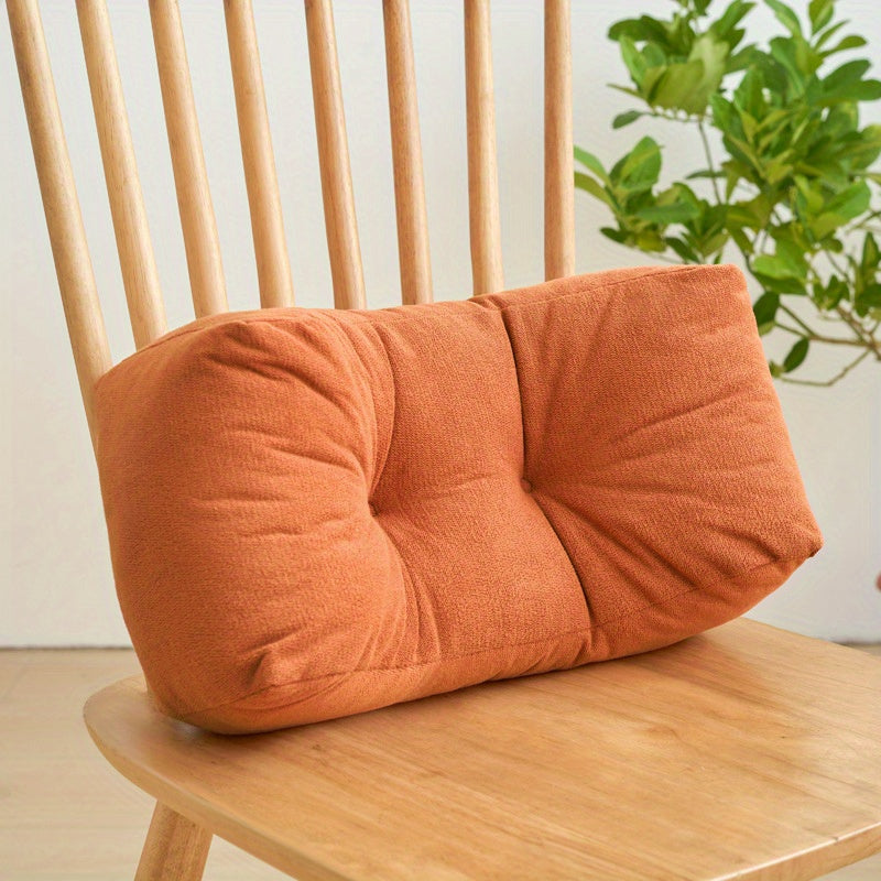 2pcs Thickened Multifunctional Pillow, Suitable for Long-term Sitting, Lumbar Support Equipment for Pregnant Women, Cotton Seat Pillow, Nap Pillow, Soft and Comfortable, Valentine's Day Gift, Easter Gift, Suitable for All Seasons