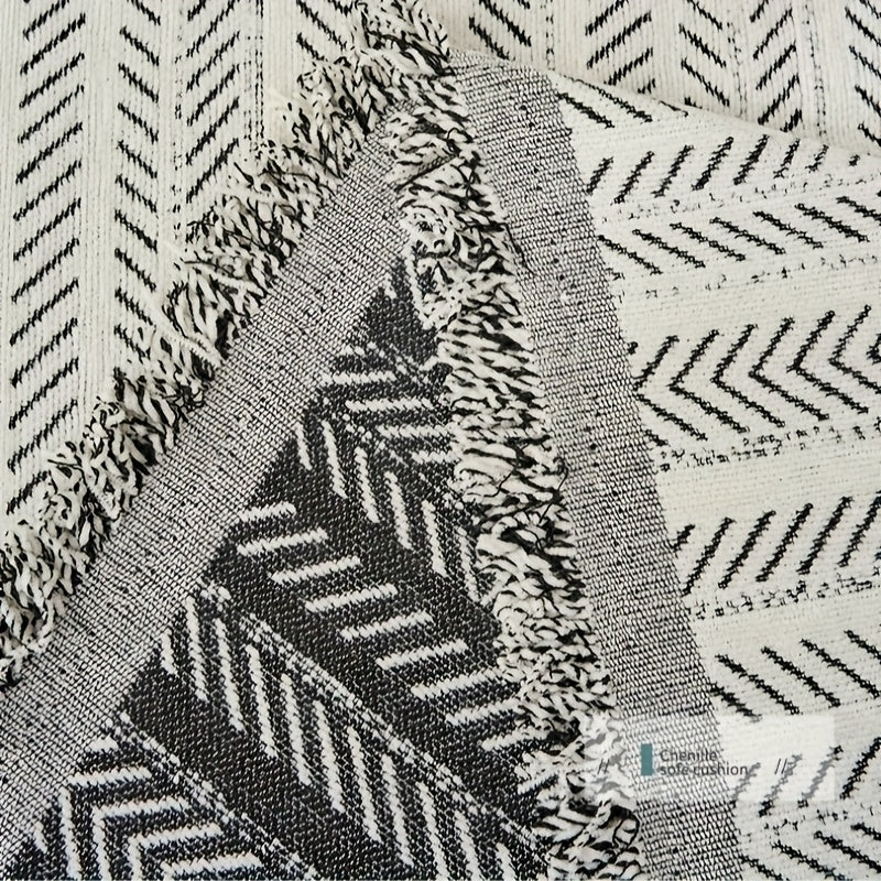 Elegant Sofa Cover Elegant All-in-One Sofa Cover - One-Piece Design, Soft Chenille Fabric, Fishbone Pattern | Fits All Sofa Types (1\u002F2\u002F3\u002F4-Seater, Loveseat, Couches) - Easy-Clean Home Decor Furniture Protector, Couch Slipcover, Pet Owners