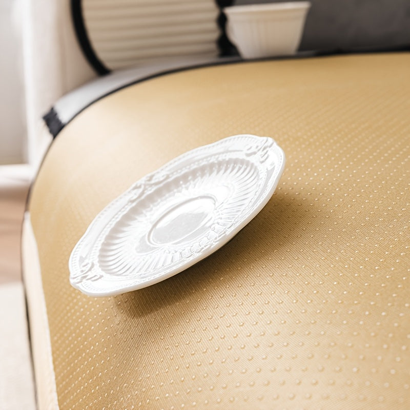 Pet-Proof Chenille Sofa Cover | Easy Clean Anti-Scratch Couch Protector, Non-Slip for Armchairs\u002FSofas, Soft Decor for Living Room Bedroom, Machine Washable