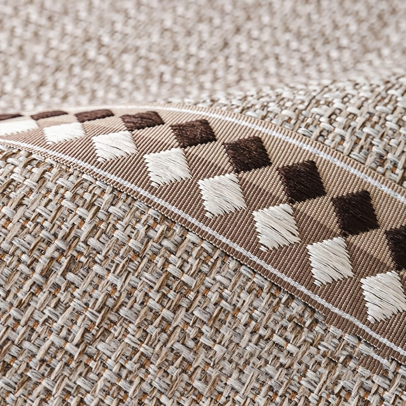 1pc Herringbone Sofa Slipcover Compatible for 1\u002F2\u002F3\u002F4\u002F5-Seater Couches with Non-Slip Backing, Washable Stretch Cover, Fit Furniture Protector for Living Room (for Smaller Spaces)