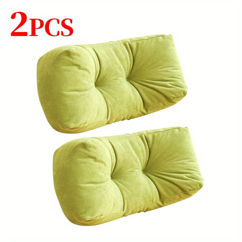 2pcs Thickened Multifunctional Pillow, Suitable for Long-term Sitting, Lumbar Support Equipment for Pregnant Women, Cotton Seat Pillow, Nap Pillow, Soft and Comfortable, Valentine's Day Gift, Easter Gift, Suitable for All Seasons
