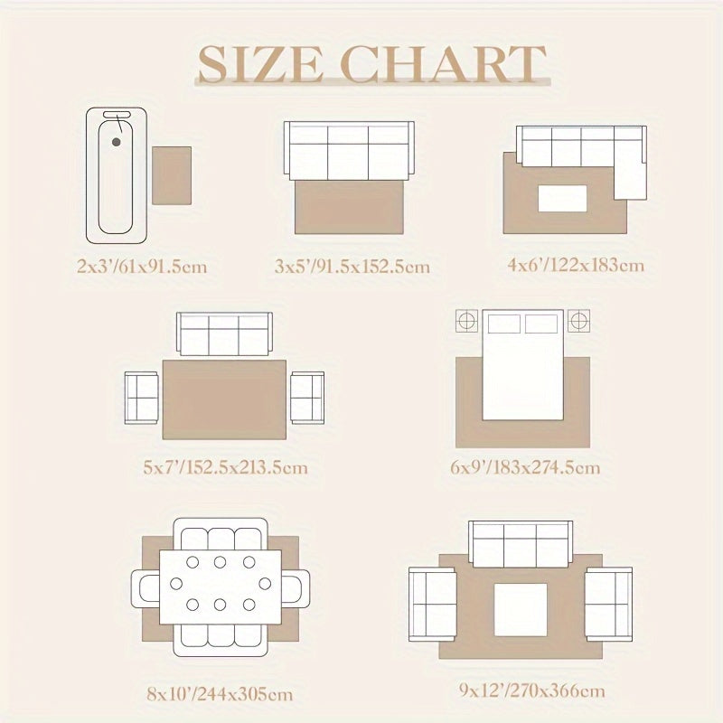 YIHOUSE Non-Shedding Washable Area Rugs, Soft Faux Wool Carpet for Bedroom, Living Room, Dining Room, And Office, Modern Nonslip Striped Rugs in Black And White - Perfect for Home And Room Decoration.