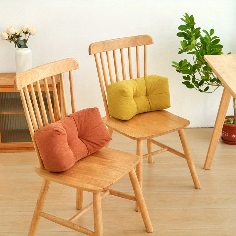 2pcs Thickened Multifunctional Pillow, Suitable for Long-term Sitting, Lumbar Support Equipment for Pregnant Women, Cotton Seat Pillow, Nap Pillow, Soft and Comfortable, Valentine's Day Gift, Easter Gift, Suitable for All Seasons