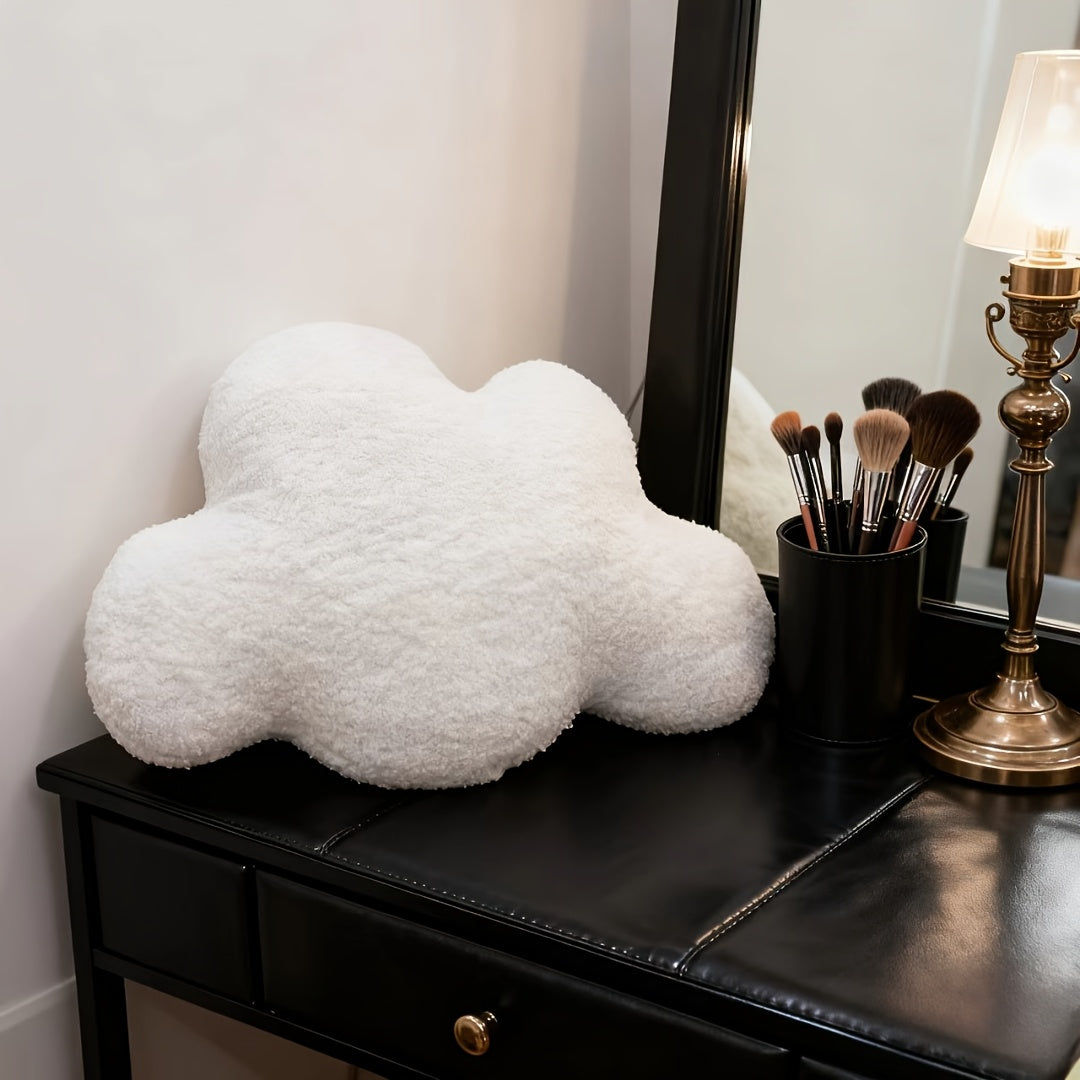 White Cloud Pillow Cloud Decorative Pillow Large White Cloud Shape Pillow Cushion 20.87x14.57inch